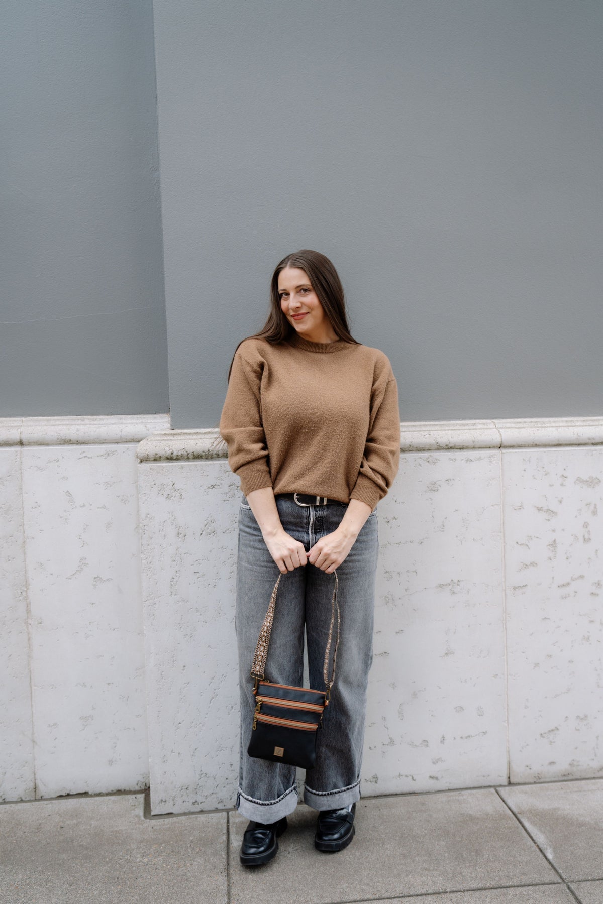 The Portlander Shoulder Bag Black