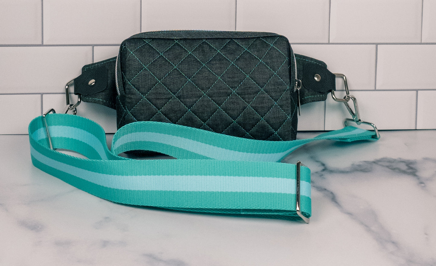 Quilted Fanny Pack Crossbody Bag