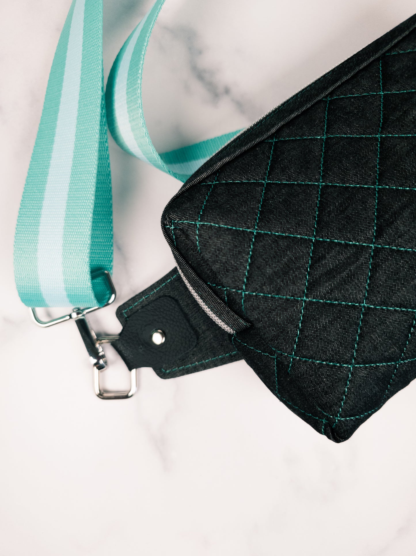 Quilted Fanny Pack Crossbody Bag