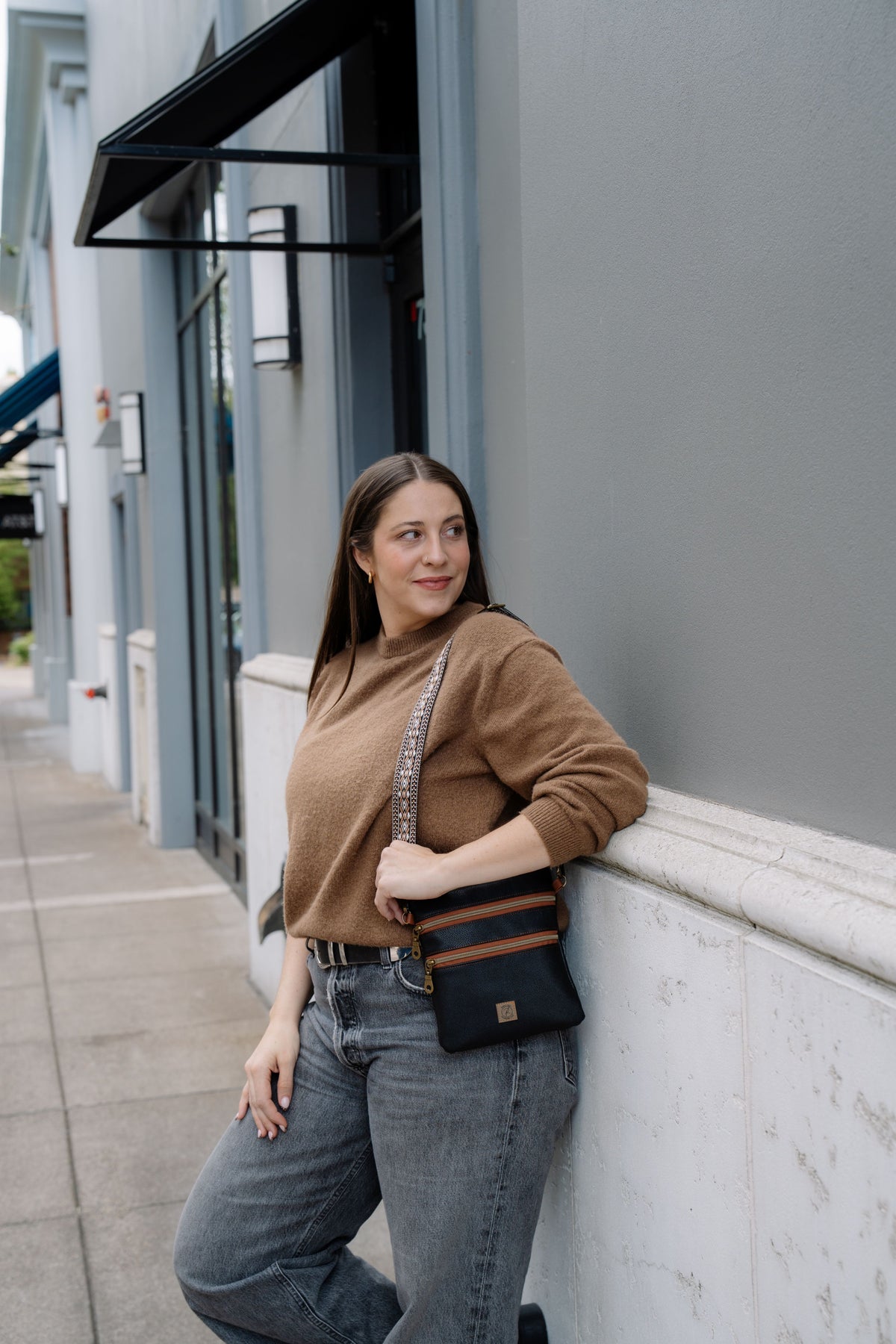 The Portlander Shoulder Bag Black