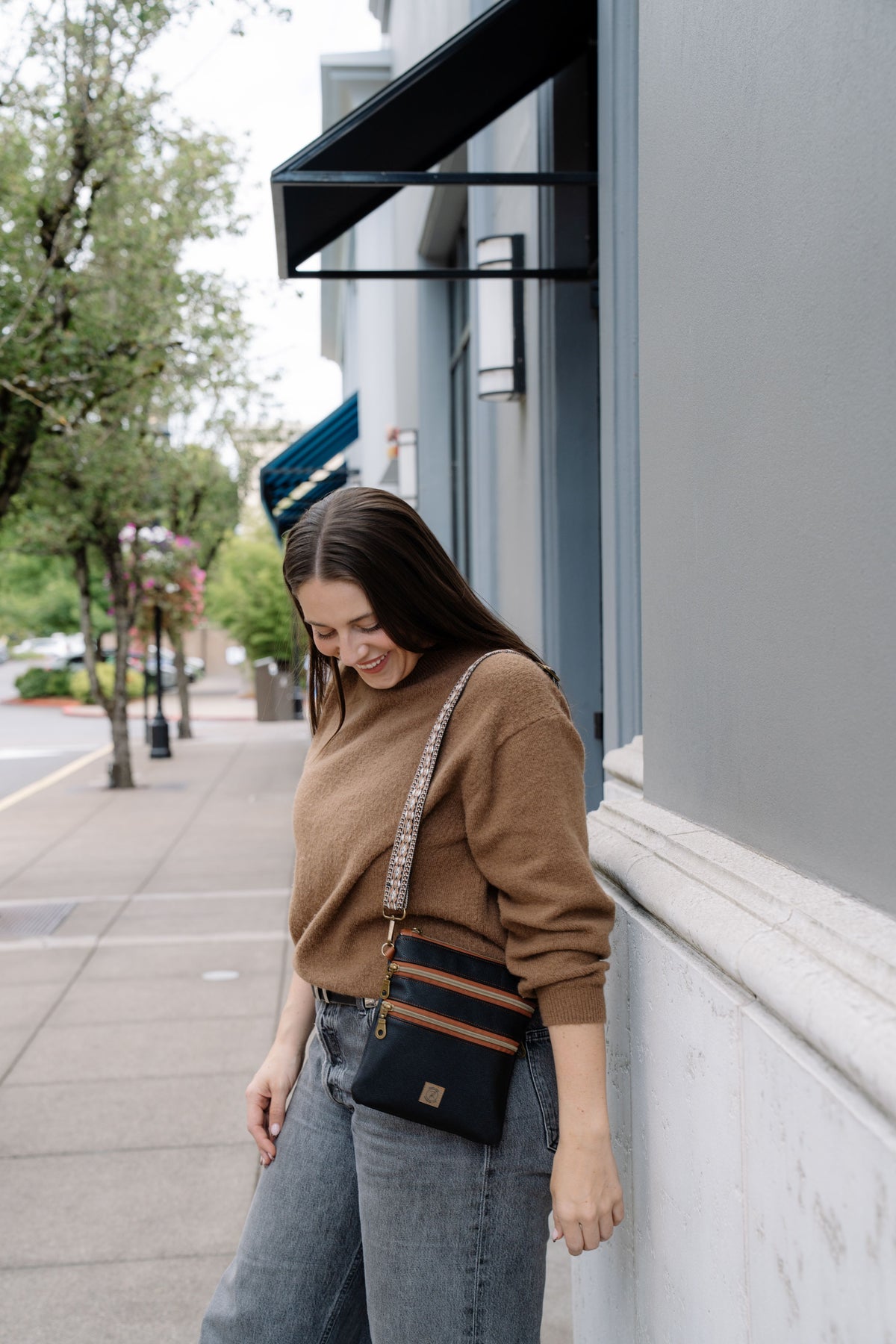 The Portlander Shoulder Bag Black