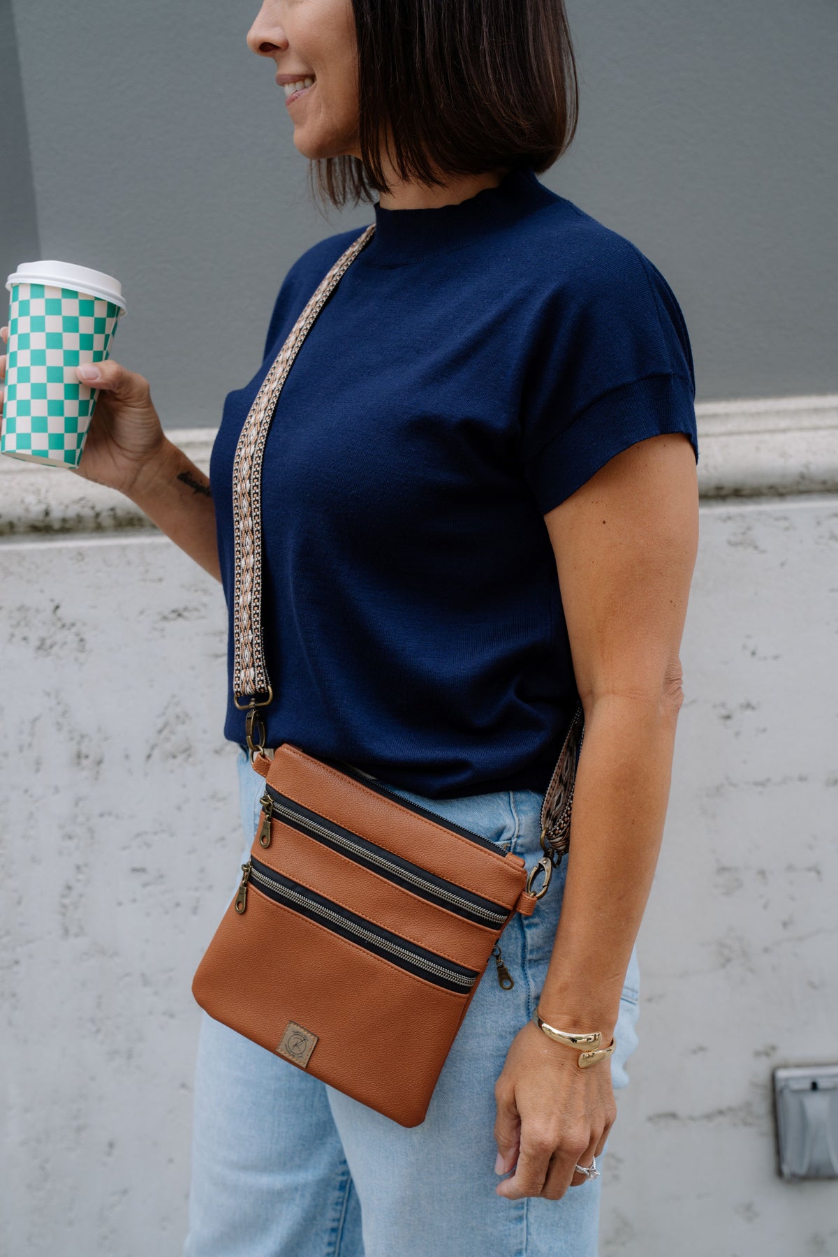 The Portlander Shoulder Bag Brown