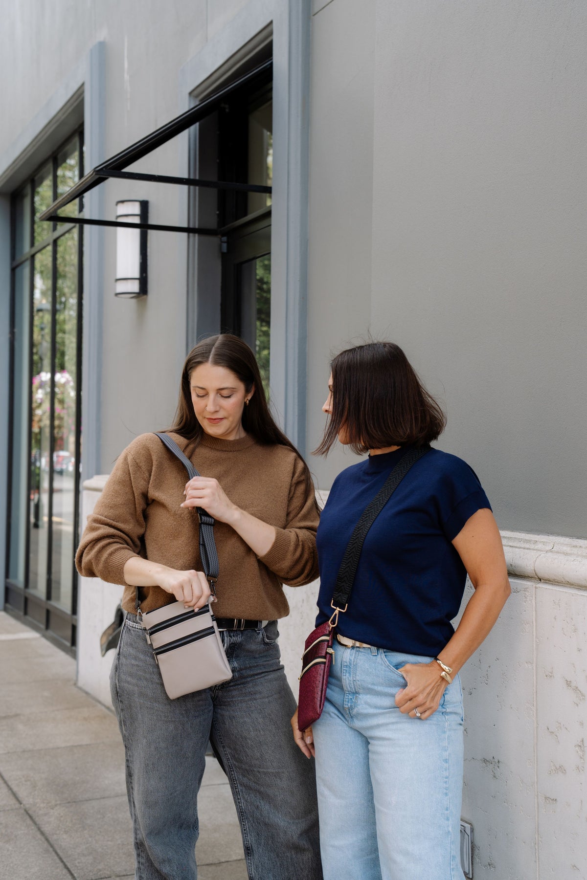 The Portlander Shoulder Bag Grey
