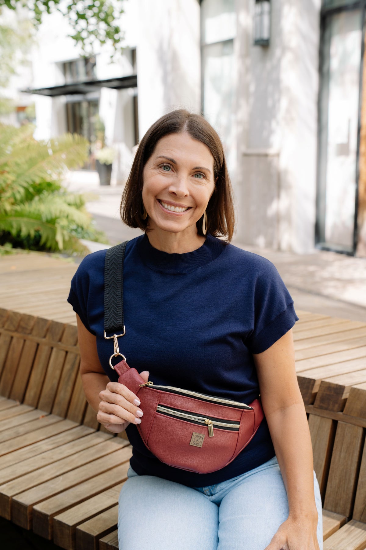 The Companion Sling Bag Red