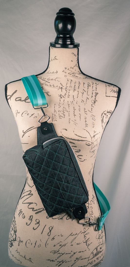 Quilted Fanny Pack Crossbody Bag